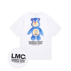 LMC 반팔 SUMMER TEDDY MUSEUM TOUR TEE white