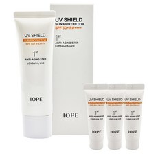 아이오페 유브이 쉴드 선 프로텍터SPF50+ 50ml x1개+유브이 쉴드 선 프로텍터10ml x3개 증정, 1개