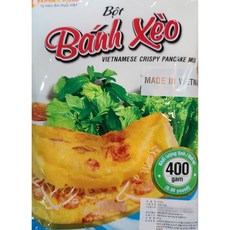[Vietnam Banh xeo 반쎄오] 반세오 부침가루 worldfood, 400g, 3개