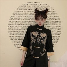 중국전통의상 치파오 코스프레 클럽룩