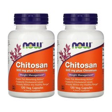 나우푸드 키토산 크롬 크로뮴 500mg 120베지캡슐 2개