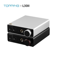 TOPPING L30 II NFCA 헤드폰 증폭기 6.35MM 3500mW*2 Hi-Res Audio PreAmp 560mW*2 HiFi AMP, Black - xrn-420s-4t