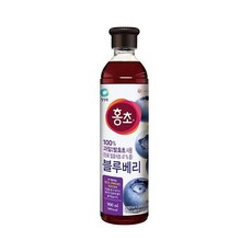 청정원 홍초 블루베리, 10개, 900ml