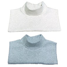 사과반쪽 2종 페이크 반목티 목폴라 유아 아동 주니어