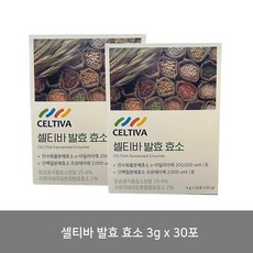 셀티바 발효 효소 3g x 30포 x 2박스 -up, 2개