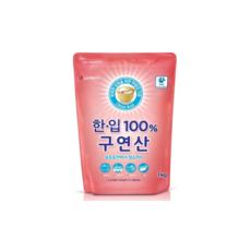 한입 100% 구연산, 1.5kg, 3개