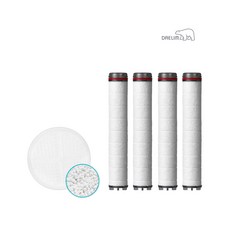대림바스 디클린 멀티필터 샤워기 염소제거 세라믹볼+리필필터(4개입)SET, 단섹, 1세트
