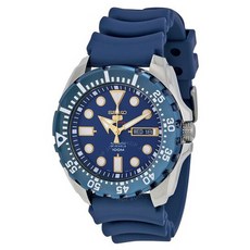 미국직배송 남자 남성 브랜드 손목시계 세이코 Diver Automatic Blue Dial Blue Rubber 남자 남성 패션 인