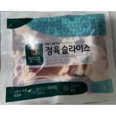오리정육슬라이스 정다운 200g 냉장, 1개, 단품