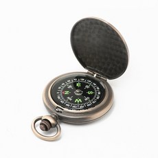 길잡이 클래식 나침반 4.6x6.5cm 야전나침판 발광, 1개