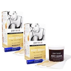 Parissa Chamomile Body Sugar Wax Strips 페리사 캐모마일 바디 슈가 제모 왁스 5oz(140ml) 2팩 제모제, 1개, 1ml