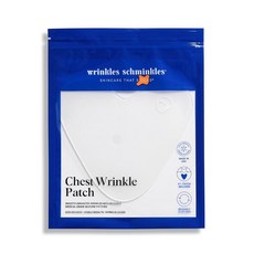 WRINKLES SCHMINKLES 가슴 클리비지 바디 스트레치 패치 재사용 가능 1팩, 1개