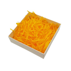 희망노트 선물 포장용 완충재 대용량 스타핑 300g, 4개, 주황색