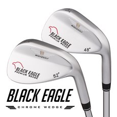 [100%국내산]미사일 NEW BLACK EAGLE CHROME 블랙이글 크롬 웨지-4종택1, 52도