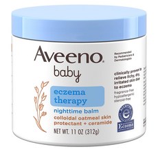 Aveeno Baby Eczema Therapy Nighttime Balm 미국 아비노 베이비 액서머 테라피 나이트 타임 밤 크림 312g 1통, 1개