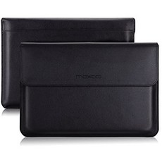 서피스 프로 7플러스 PU가죽 파우치 S115 MoKo Tablet Sleeve Case Bag PU Leather Protective Laptop Sl, ABlack_12.3 inch, ABlack