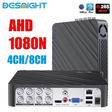 3채널 2채널 차량용 룸미러 블랙박스 AHDN DVR 4 채널 8 CCTV AHD 하이브리드 DVR1080P NVR 인 1 비디오 레코더 카메라 IP 아날로그 카메라용, 8) 아무도  Au 플러그8CH - nvr64ch