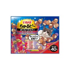 이나바 츄르비 참치 버라이어티 고양이 간식, 참치 버라이어티 (QSC-284), 400g, 1개