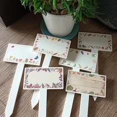 식물이름표제작