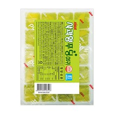 [퀴클리몰] 시아스 사과향 푸딩 1kg, 1