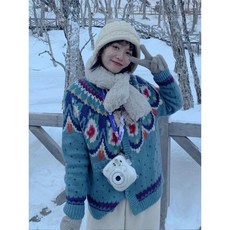 전현무계획2 10회 장예원스타일 니트가디건 빈티지패션 트렌디룩 겨울코디