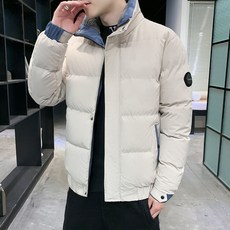 패딩남 겨울 스포츠 루즈핏 도톰한 패딩 한국판 캐주얼 기모 하이넥 겨울 남성 패딩