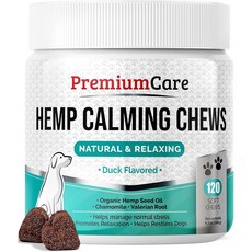 PREMIUM CARE 햄프 카밍 츄 강아지 120정, 옵션1, 1개