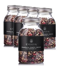 스페인 라치나타 LA CHINATA Berry Pepper 5가지 베리 페퍼 시즈닝 110g, 5팩