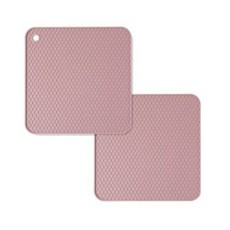 실리콘 인덕션 보호매트 S, 핑크, 2개