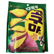 오리온 무뚝뚝 고구마칩, 56g, 5개
