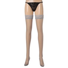 에블린 그레이 민자 가터 스타킹 EBAY6A9016