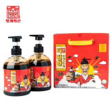 헛개의신 헛개수 원액 헛개차 진액 추석 설 명절 선물 세트, 2개, 600ml