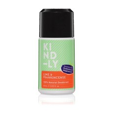 호주 카인들리 네츄럴 라임 프랜킨센스 데오드란트 60ml Kind-ly Natural Deodorant, 0, 1개, 60g