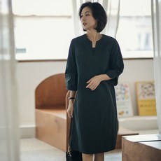 해외직구 봄 여성스러운 중년 토오픈 슬리브가 헐렁해 날씬해 블루라이트차단안경 여성의류-13423