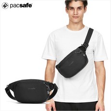 팩세이프 가방 바이브 100 힙팩 4L / PACSAFE VIBE 도난방지 가방 유럽 여행 등산 슬링백 힙색 크로스바디백 RFID차단