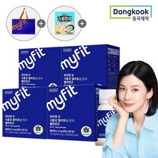 동국제약 마이핏 이보영 100% 식물성 멜라토닌 식약청인증 2mg 함유 토마토추출물 멜라민즈, 30정, 4박스