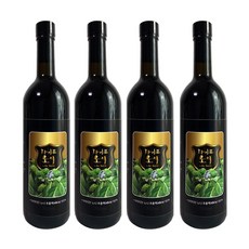타이거아울렛 프리미엄 라이프노니 750ml x 4병 타히티 유기농 노니주스 원액 100% 액기스 착즙 노니즙, 4개