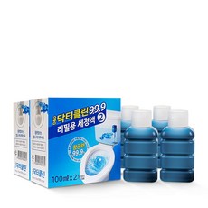 닥터클린99.9 자동 변기세정제 리필용세정액 2개입, 2set, 200ml