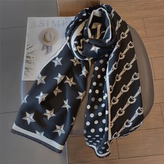 남여 나들이목감싸개 목도리 머플러 스카프 리본 양면 여 가을 겨울 겨울 한타래 캐시미어 오버사이즈 케이프 두개-19136