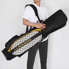 제이린드버그 남녀공용 골프가방 Golf Caddie백 Golf용품 Play Print Stand 블랙+옐로우, 상세설명참조, 1 - 제이린드버그캐디백