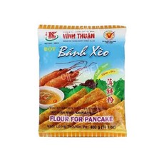 Vinh Thuan 베트남 팬케이크 반쎄오 가루 반세오 믹스 BanhXeo 400g 3 팩