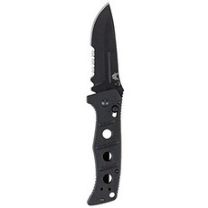 Benchmade - Adamas 275 Knife Drop-Point Blade, One Color_Serrated EdgeBlack, One Color_Serrated EdgeBlack, One Color