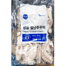 절단주꾸미(FO L 500g) / 냉동 자른 쭈꾸미 이츠웰 CJ프레시웨이, 1개, 500g