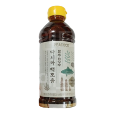 피코크 다시마 백쯔유, 1개, 500ml