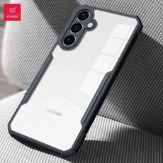 Xundd-삼성 갤럭시 S23 FE 에어백 충격 방지 쉘 용 삼성 S20 S21 S22 S, Black Clear_CHINA | Just Case, For S20 FE