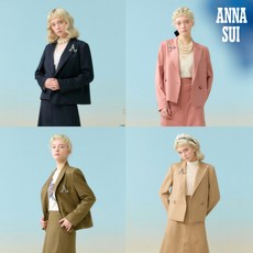 [런칭가 158500원] 안나수이(ANNA SUI) 펄 컬렉션 울 자켓