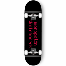 모노파틴 light emitting diode skateboard black