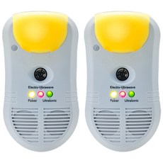 DigiMax 強效型三合一 超音波驅鼠器, 適用坪數50坪, 臥室專用, 2個