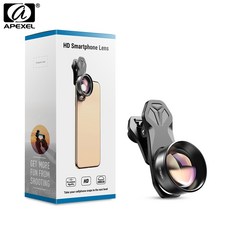 APEXEL HD 2X 망원 줌 전화 카메라 렌즈 화웨이 삼성 아이폰에 대한 CPL 스타 필터와 4K 망원경 렌즈 모든 스마트 폰|휴대전화 렌즈|, 1개(A3), With CPL and Star
