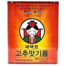 새댁표 고추기름 3.4L 고추씨기름, 1개